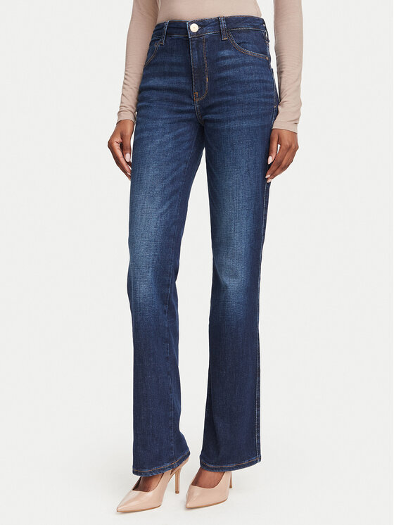 Guess Guess Джинси W6YA15 D1584 Cиній Straight Fit