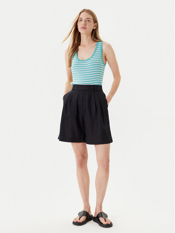 United Colors Of Benetton United Colors Of Benetton Βερμούδα 4AGHD901V Μαύρο Relaxed Fit
