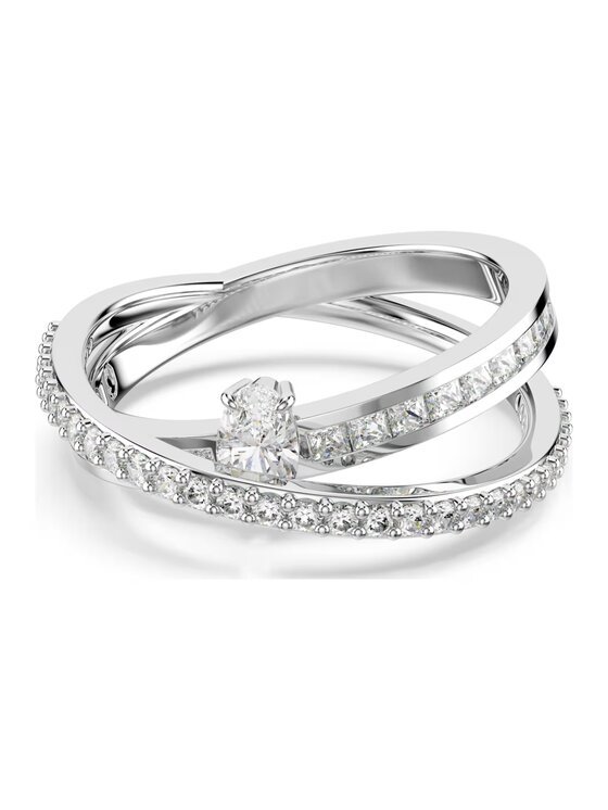 Pierścionek Swarovski, Srebrny, Hyperbola 5691232