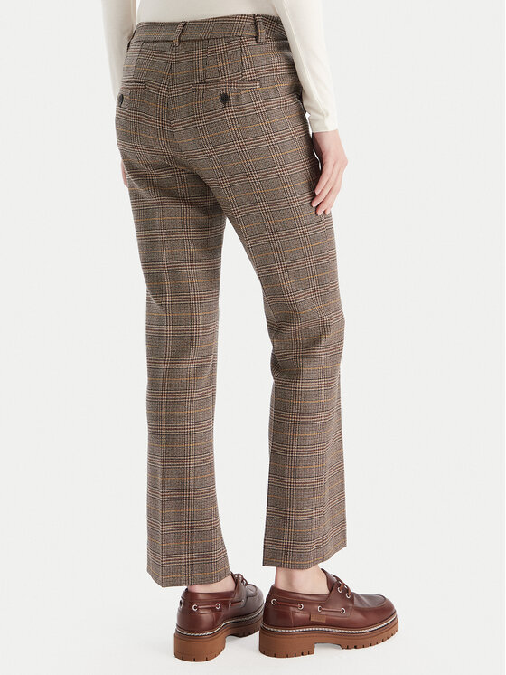 Weekend Max Mara Weekend Max Mara Pantaloni din material Baco 2525136042 Maro Regular Fit
