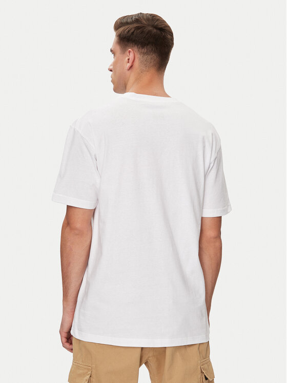 DC Shoes DC Shoes Póló Star Hss ADYZT05373 Fehér Relaxed Fit