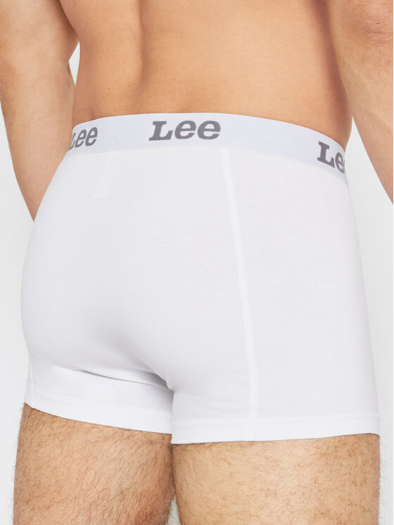 Lee Lee Set di 2 boxer LP03CK12 112125111 Bianco