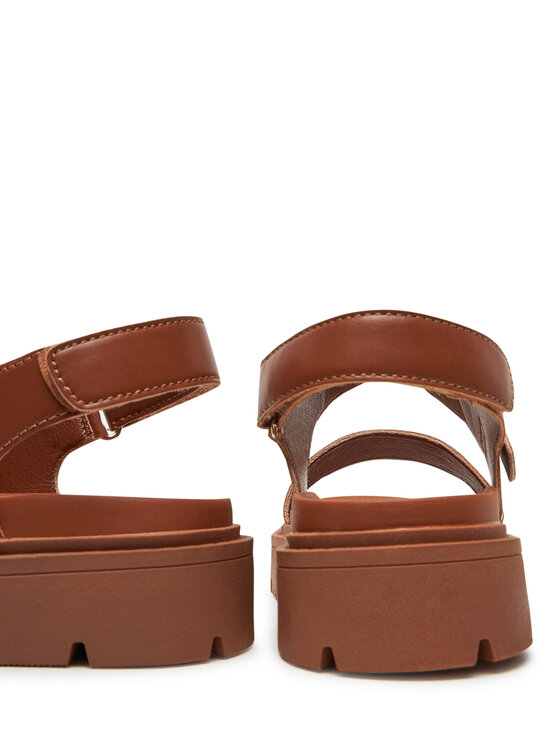 Tommy Hilfiger Tommy Hilfiger Sandali T3A2-33785-0326 S Rjava