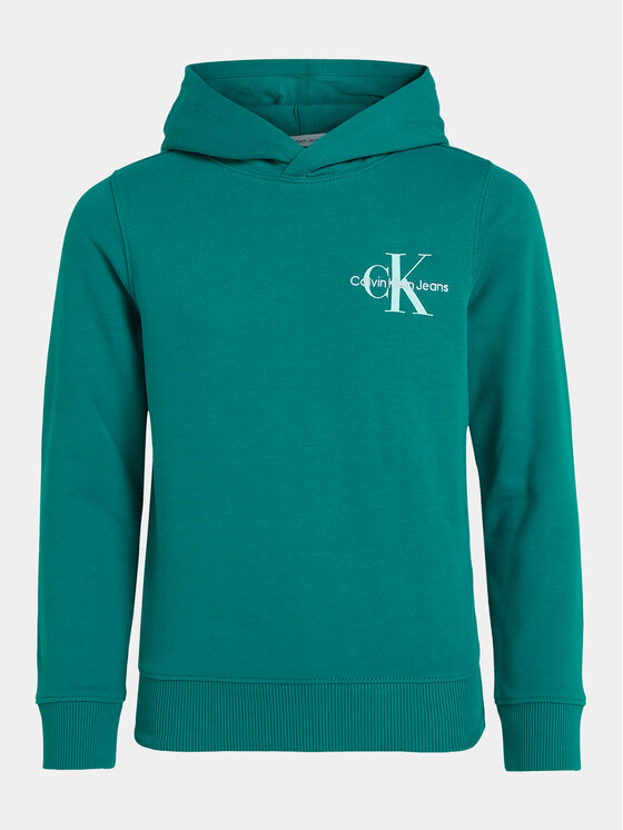 Calvin Klein Jeans Calvin Klein Jeans Μπλούζα Small Monogram IU0IU00266 Πράσινο Regular Fit