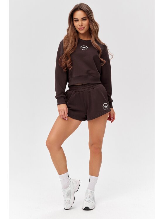 ROUGH RADICAL ROUGH RADICAL Pantaloncini sportivi COTTON ACTIVE SHORTS WOMEN Marrone Regular Fit