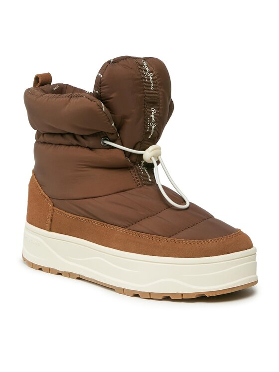 Pepe Jeans Pepe Jeans Μπότες Χιονιού PLS31503 Καφέ