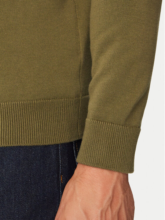 HUGO HUGO Пуловер San Quintus-C2 50574143 Каки Regular Fit