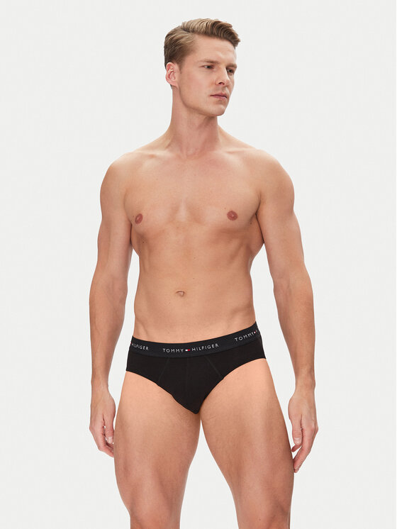 Tommy Hilfiger Tommy Hilfiger Set di 3 slip UM0UM03471 Nero