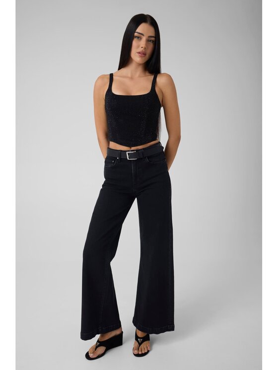 Guess Guess Top 184938 Černá Classic Fit