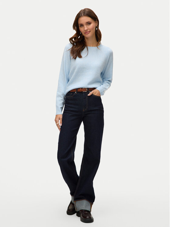 Vero Moda Vero Moda Sveter Doffy 10201022 Modrá Regular Fit