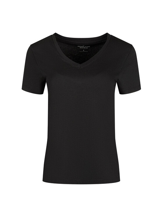 Cross Jeans Cross Jeans T-Shirt 56250-020 Czarny