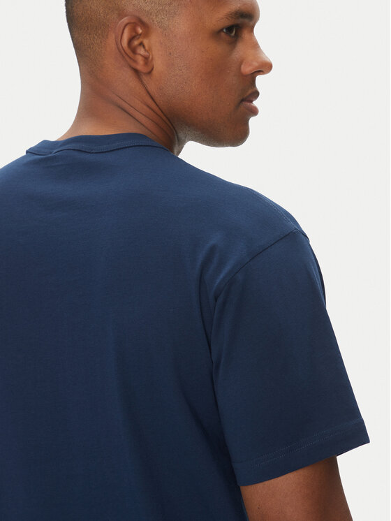 Versace Jeans Couture Versace Jeans Couture T-särk 78GAHT08 Tumesinine Regular Fit