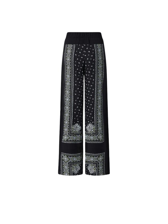 PINKO PINKO Szorty materiałowe Pantalone donna in georgette Czarny Regular Fit