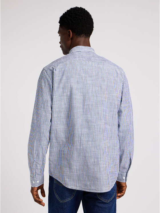Lee Lee Camicia WORKER SHIRT Blu Regular Fit