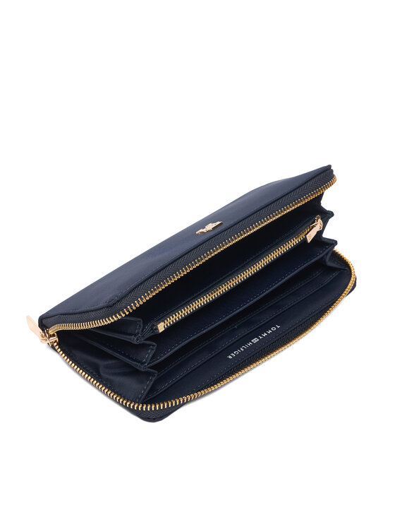Tommy Hilfiger Tommy Hilfiger Rahakott Th Icon Lrg Za Nylon AW0AW17750 Tumesinine