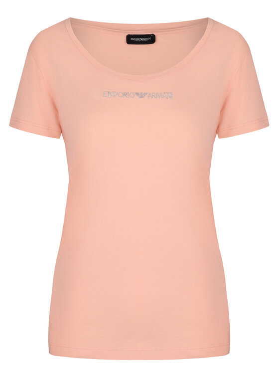 Emporio Armani Underwear Emporio Armani Underwear T-Shirt 1633773R223 Różowy Regular Fit
