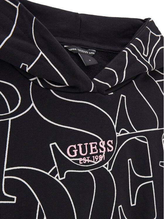 Guess Guess Sweatshirt J6YQ10 K3908 Schwarz Regular Fit