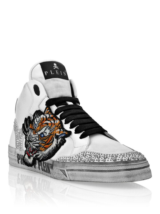 PHILIPP PLEIN PHILIPP PLEIN Sneakersy 20781 Bílá