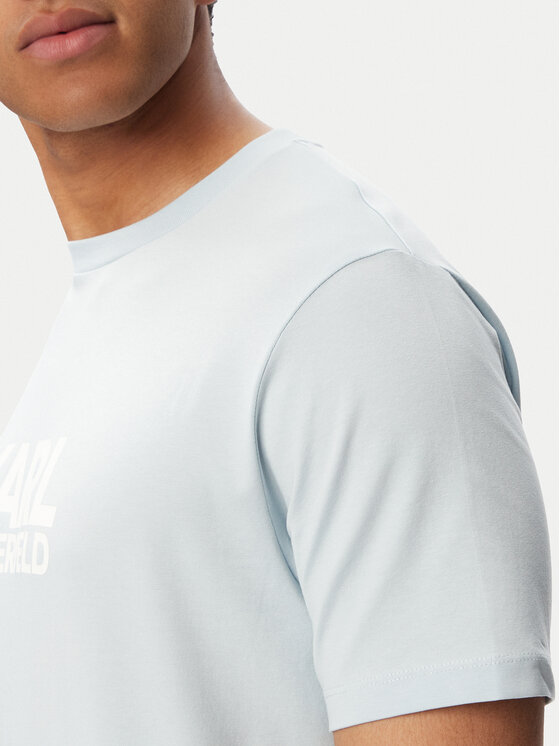 KARL LAGERFELD KARL LAGERFELD T-shirt 755780 563235 Azzurro chiaro Regular Fit