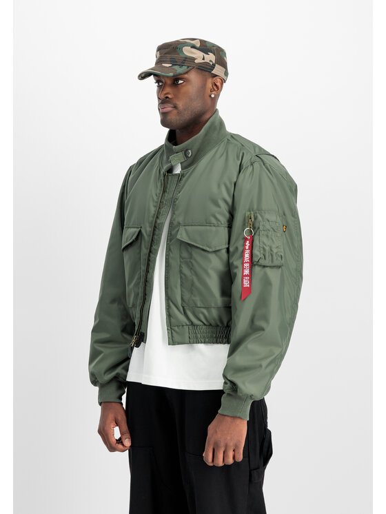 Alpha Industries Alpha Industries Kurtka bomber G-8 WEP 1973 Vintage Bomber Jacket Zielony Core Fit