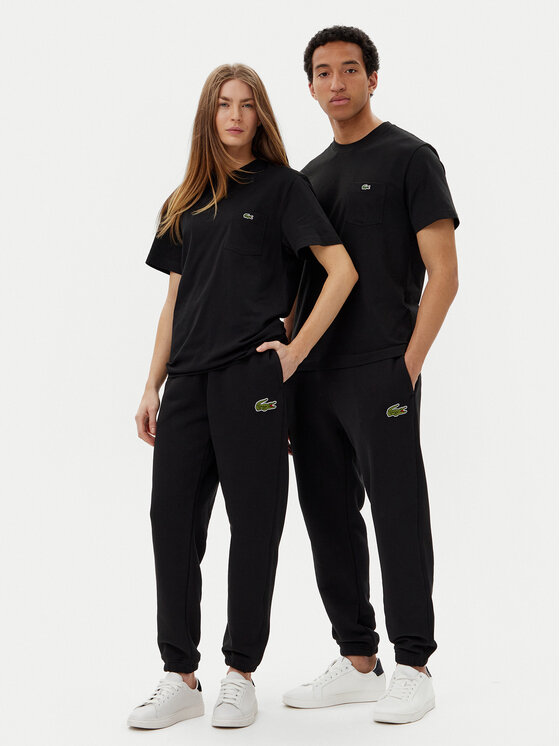 Lacoste Lacoste T-shirt TH2827 Crna Regular Fit