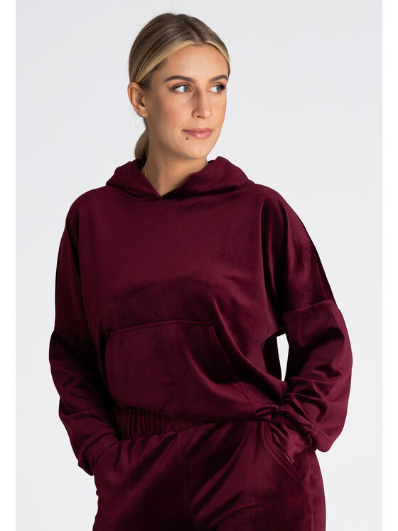 FIGL FIGLFIGL Felpa M969 Bordeaux Regular Fit