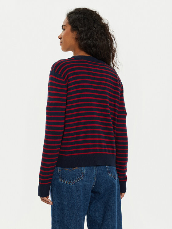 Tommy Jeans Tommy Jeans Sweter Essential DW0DW18670 Kolorowy Regular Fit