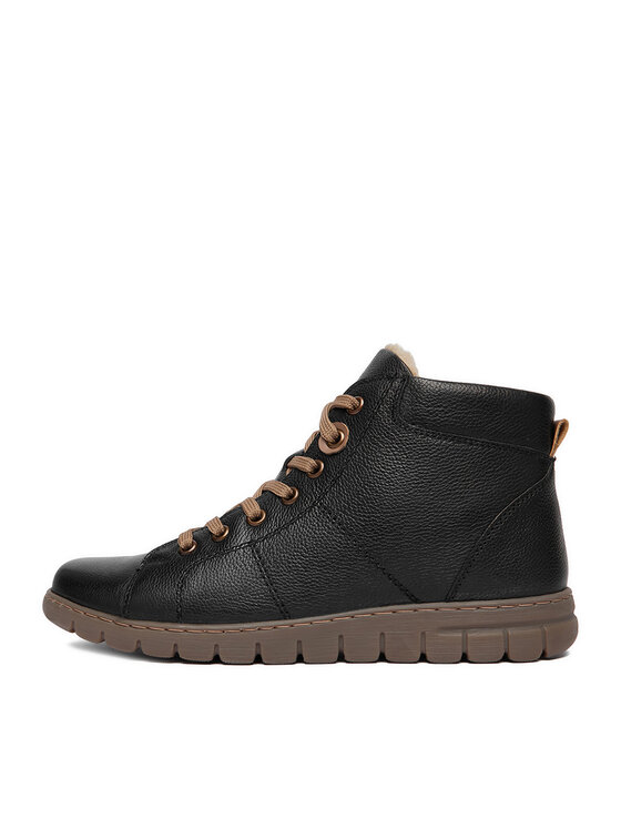 Go Soft Go Soft Schnürschuhe CEO-WI23-GHANA-03B Schwarz