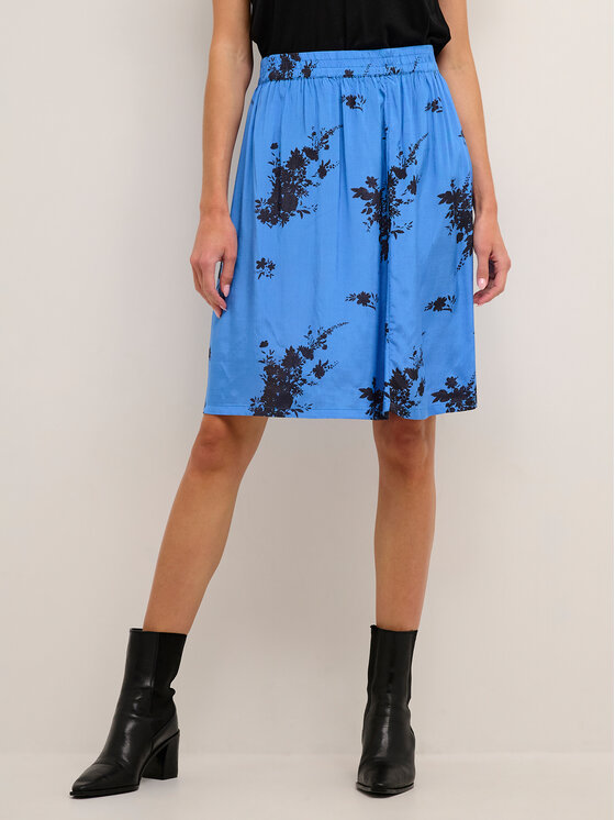 Kaffe Kaffe Trapezno krilo Gilla 10507327 Modra A-Line Fit