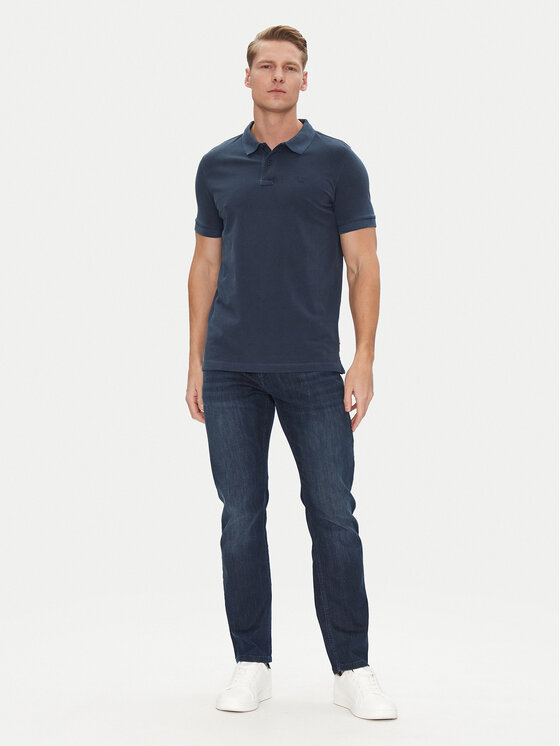 JOOP! Jeans JOOP! Jeans Polokošeľa 15 JJJ-02Ambrosian 30045619 Tmavomodrá Modern Fit
