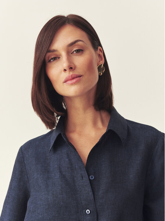 TATUUM TATUUM Sukienka codzienna TADE Granatowy Shirt Fit