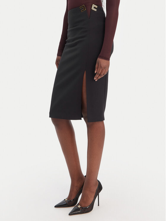 Elisabetta Franchi Elisabetta Franchi Pouzdrová sukně GO-147-61E2-V320 Černá Regular Fit