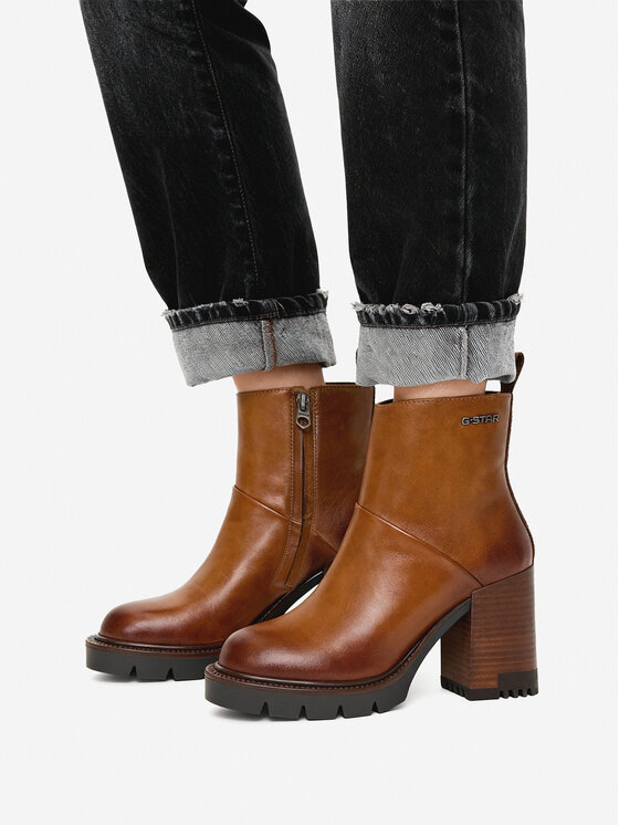 G-Star Raw G-Star Raw Боти CEO-WI34-CLEVELAND-01 Кафяв