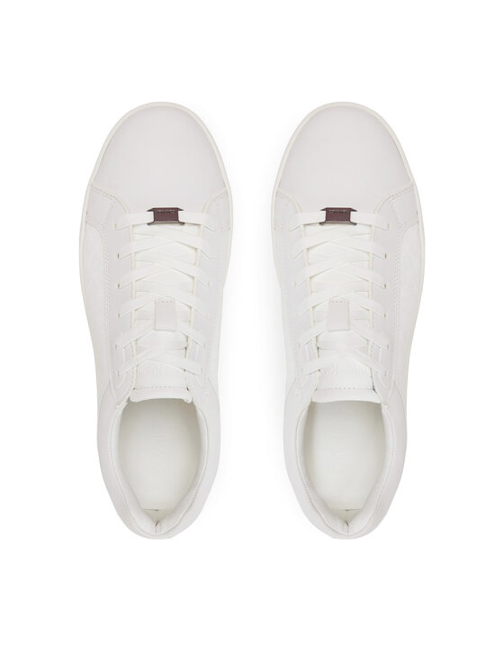 Calvin Klein Calvin Klein Sneakers Low Top Lace Up Nb Mono HM0HM01768 Alb