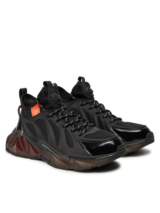 Plein Sport Plein Sport Сникърси The Flame Gen.X.02 Tiger PACS USC0435 STE003N Черен