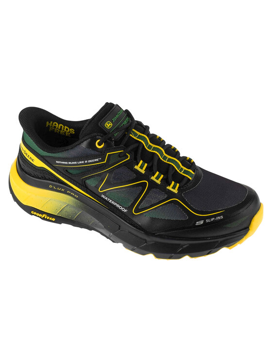 Skechers Skechers Scarpe running Slip-ins John Deere Waterproof Relaxed Fit D'Lux Pro Nero