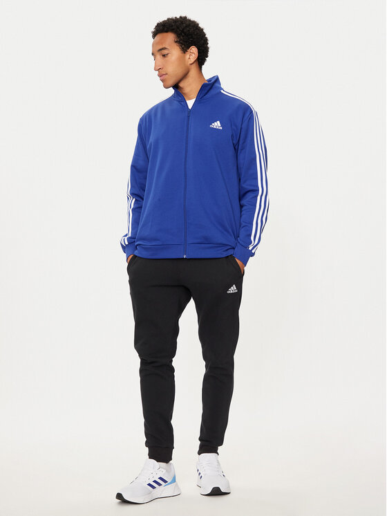 Adidas Trenerka Basic 3-Stripes IY6665 Plava Regular Fit