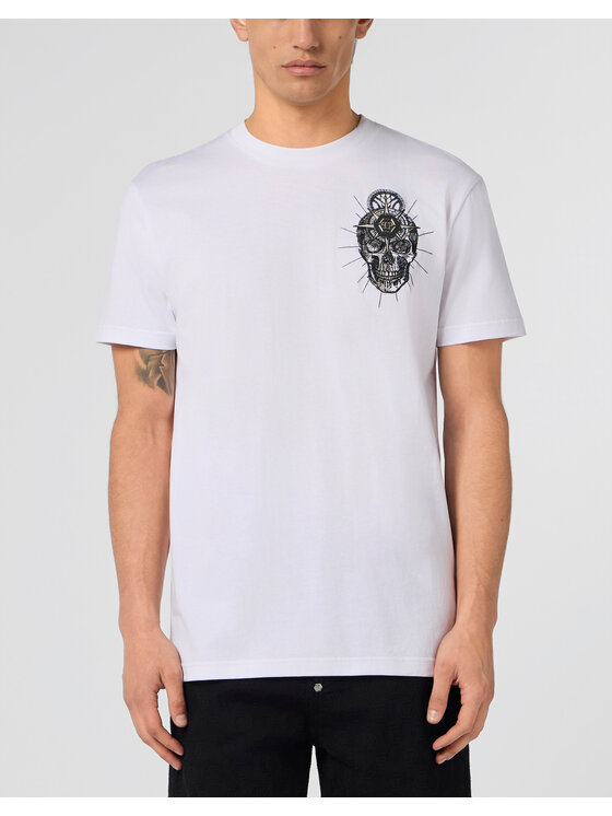 PHILIPP PLEIN PHILIPP PLEIN T-shirt 29817 Bianco Regular Fit
