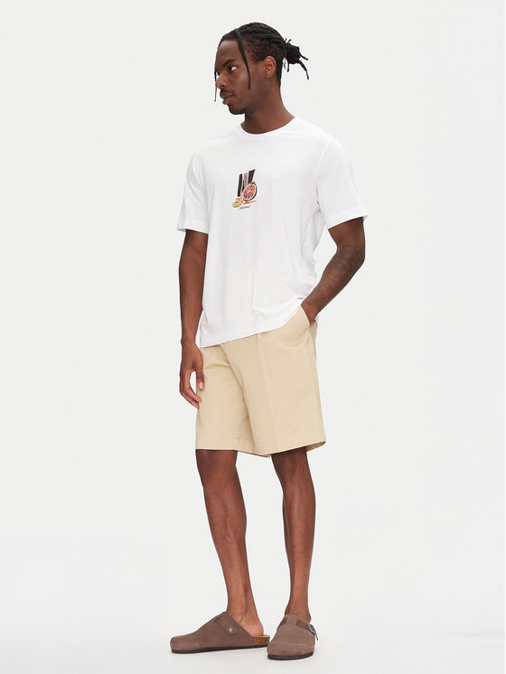 Jack & Jones Jack & Jones Tričko Varenna 12273162 Biela Regular Fit