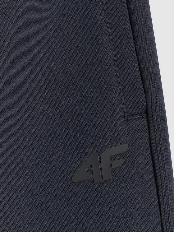 4F 4F Spodnie dresowe ESSENTIAL 2 Granatowy Regular Fit
