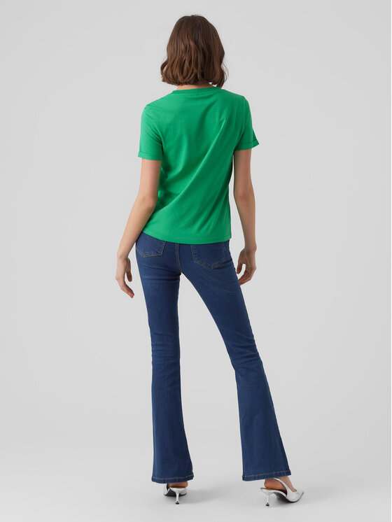 Vero Moda Vero Moda T-särk 10243889 Roheline Regular Fit