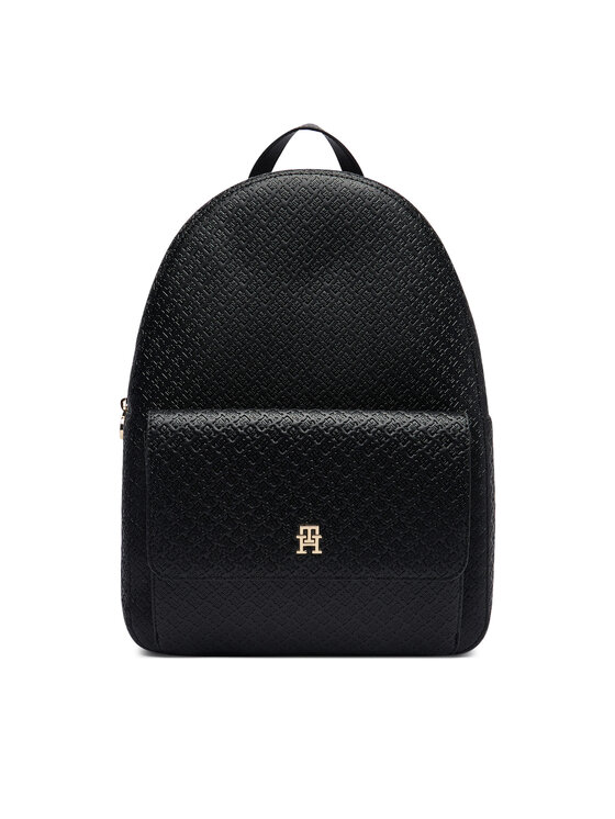 Tommy Hilfiger Tommy Hilfiger Kuprinės Th Icon Backpack Mono AW0AW19284 Juoda