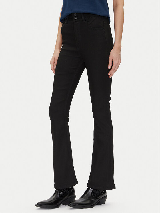 Pepe Jeans Pepe Jeans Farmer PL204905 Fekete Flare Fit