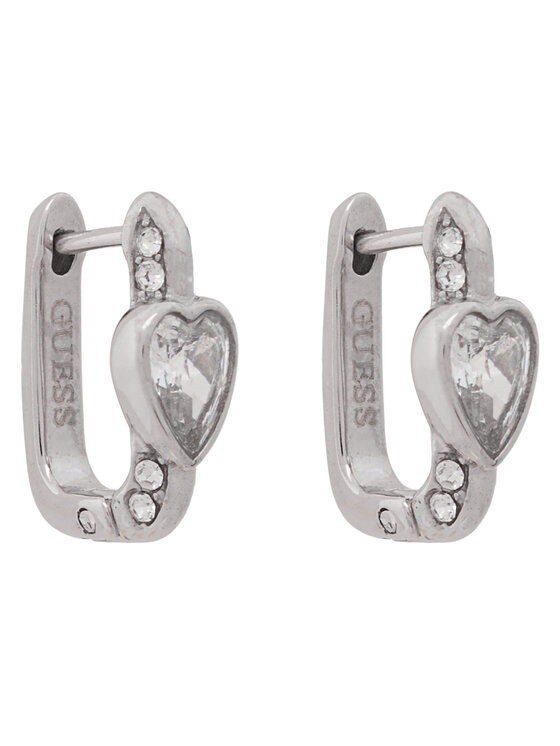 Guess Guess Обици JUBE06 365JW Сребрист