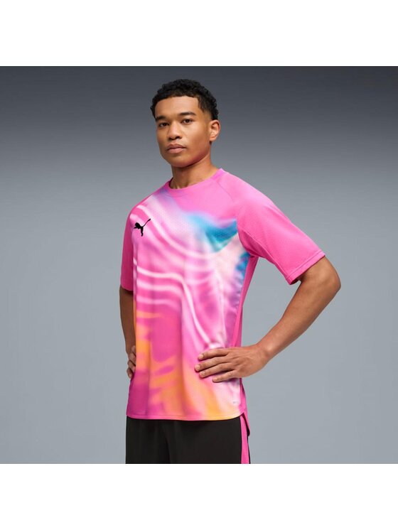 Puma Puma T-Shirt 660757 Różowy Regular Fit
