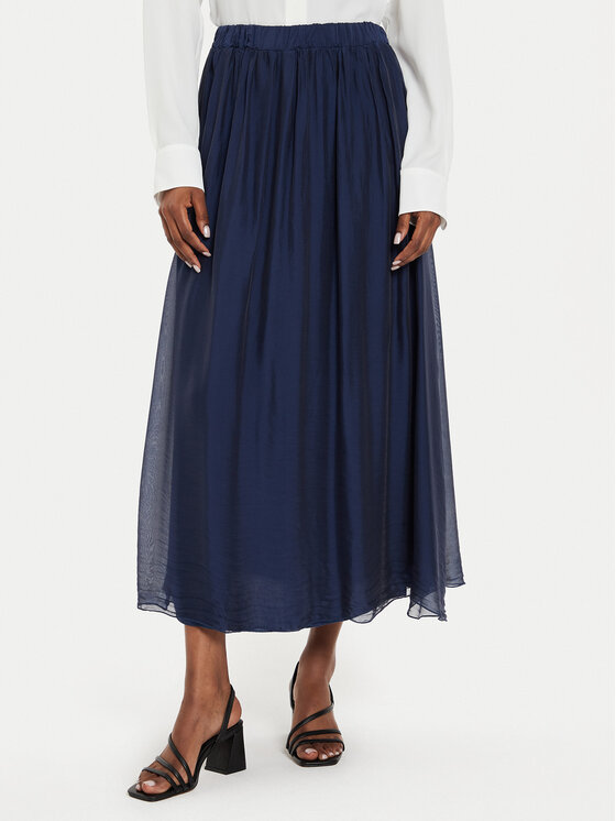 ViCOLO ViCOLO Midirock Gonna TB2103 Dunkelblau Regular Fit
