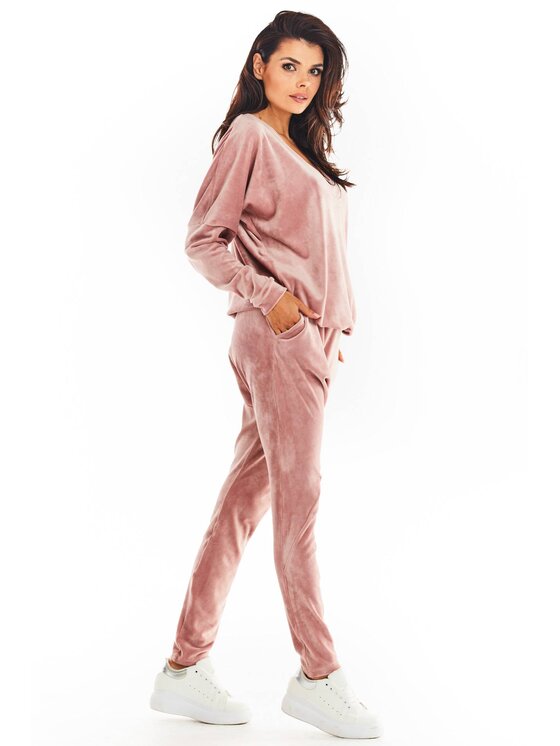 Awama Awama Felpa A376 Rosa Basic Fit