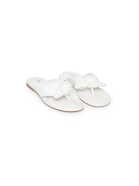 Deni Cler Milano Deni Cler Milano Japonki T-DC-B104-F2-77-10-1 Biały
