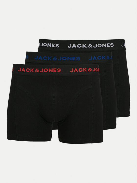 Jack&Jones Jack&Jones Σετ μποξεράκια 3 τμχ Black Friday 12265404 Μαύρο