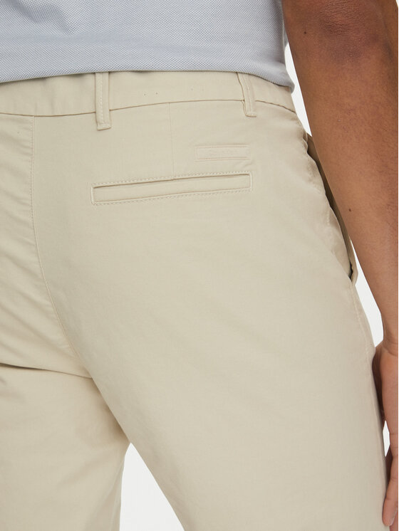 Calvin Klein Calvin Klein Чіноси Modern Twill K10K113696 Бежевий Slim Fit